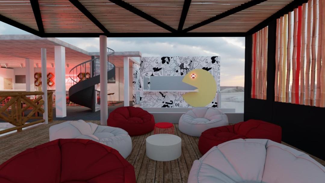 Why Not Rooftop Party Hostel Плая-дель-Кармен Экстерьер фото