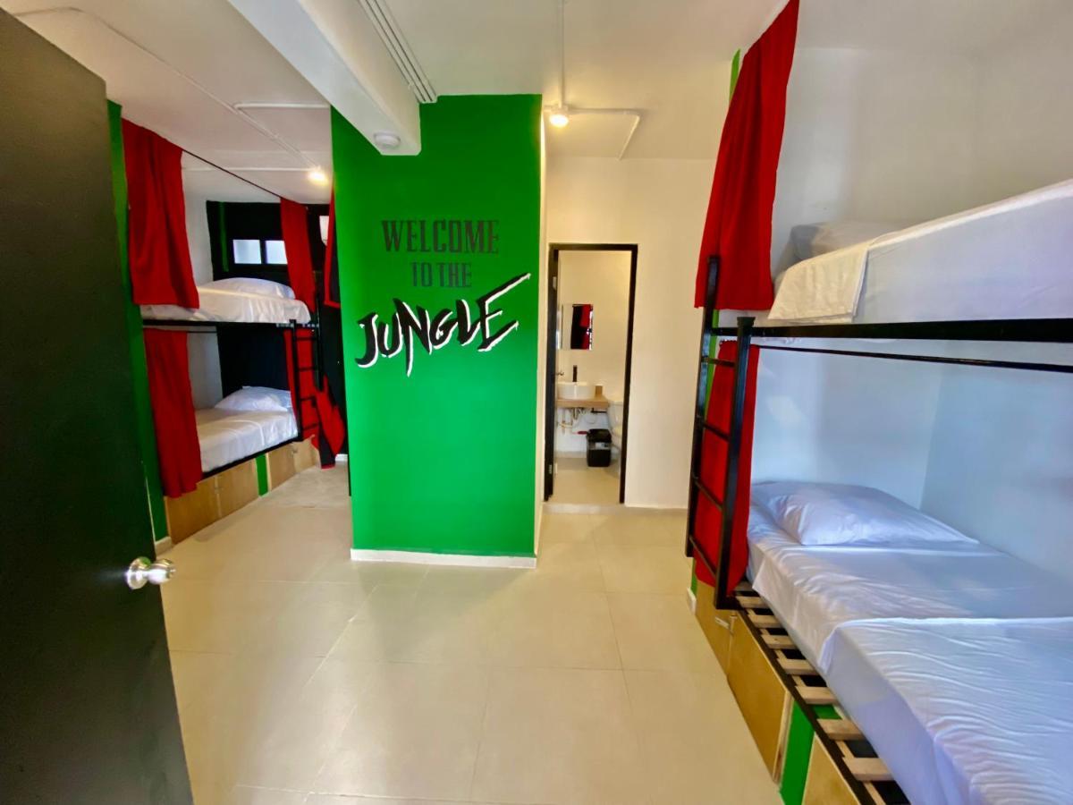 Why Not Rooftop Party Hostel Плая-дель-Кармен Экстерьер фото