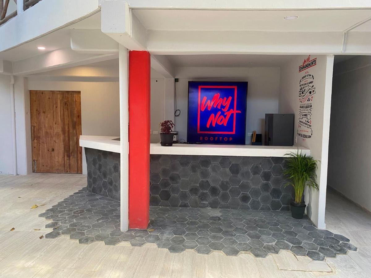Why Not Rooftop Party Hostel Плая-дель-Кармен Экстерьер фото