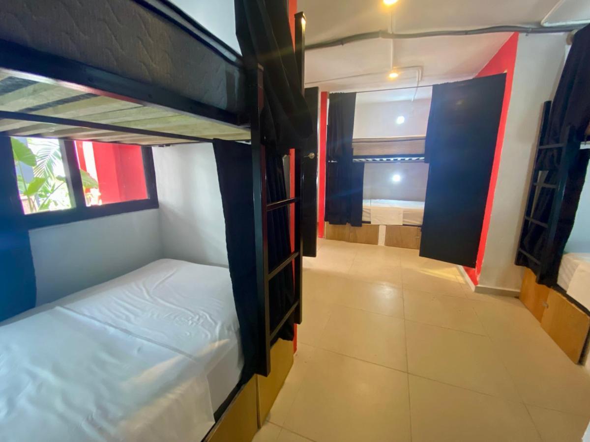 Why Not Rooftop Party Hostel Плая-дель-Кармен Экстерьер фото