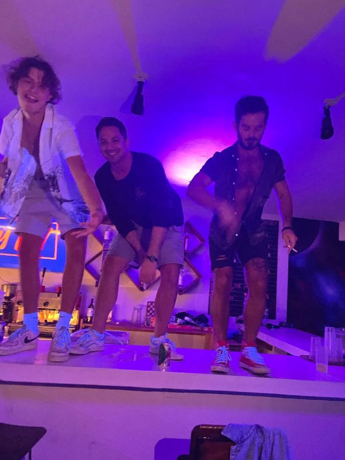 Why Not Rooftop Party Hostel Плая-дель-Кармен Экстерьер фото
